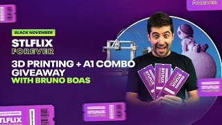 3D PRINTING with Bruno Boas  A1 COMBO GIVEAWAY  FINAL CLASS [upl. by Maharva]