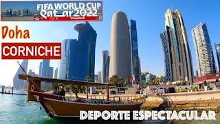 Doha Corniche Catar  DEPORTE ESPECTACULAR [upl. by Leong278]