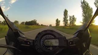 YAMAHA FZ6  FAZER 600S 2007Top speedGopro on boardVelocidad máxima [upl. by Sirroned]