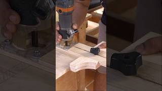 DIY Woodworking Router Jig for Cut Circle and wooden Joints shorts woodworking [upl. by Esadnac312]