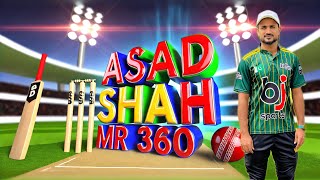 Mr 360  Class Master  Asad Shah 20 Sixes [upl. by Nwahsad423]