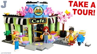 LEGO Friends 2024 Heartlake City Cafe 42618 Unboxing Tour amp Review [upl. by Dodds647]