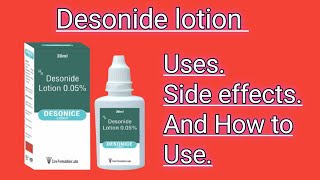 Desonide lotionDesonice Uses Side effects and how to use in hindi [upl. by Ocirne]