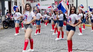 Estudiantes participan del primer desfile patrio en Matagalpa [upl. by Gold]