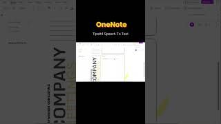 OneNote Tips amp Tricks 04  Speech To Text in OneNote [upl. by Gnouhc]