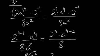 Matematikk 2P Løsningsforslag potenser  Hemne VGS [upl. by Ullman]