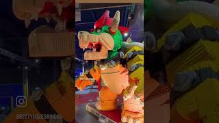 HUGE Bowser at LEGO World 2024 in Utrecht NL lego supermario [upl. by Chlo]