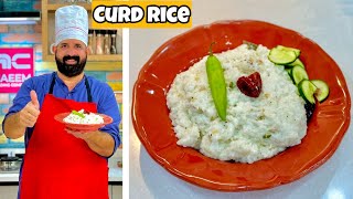 Curd Rice Recipe  Indian Style Tips amp Tricks for Creamy amp Rich Taste  Yogurt Rice  BaBa Food RRC [upl. by Mccully]