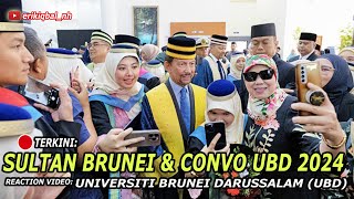 🔴TERKINI SULTAN BRUNEI amp 1000 LEBIH GRADUAN CONVO UBD 2024 I 🇧🇳 Reaction [upl. by Inessa145]