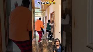 gate kon pit rha hai😂😂 funny comedy prank dushyantkukreja [upl. by Attoynek]