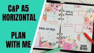 Cloth amp Paper A5 Horizontal  Social Media  Plan with Me  Jun 3  Jun 9  APHD Spring Essentials [upl. by Ademla]