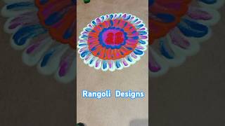 Rangoli Designs Diwali Rangoli Simple Rangoli Easy Rangoli short shorts shortsfeed ytshorts [upl. by Helbona]