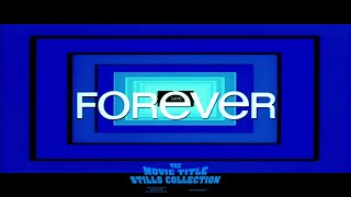 On a Clear Day You Can See Forever 1970 title sequence [upl. by Nerraf939]