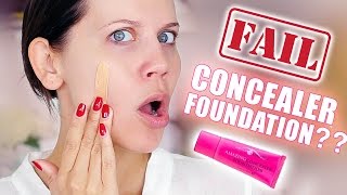 AMAZING CONCEALER FOUNDATION  FAIL [upl. by Attevad]