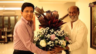 Mr Kalanithi Maran presents cheque and BMW X7 to Superstar Rajinikanth  JailerSuccessCelebrations [upl. by Gayelord]