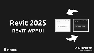 Wpf Fluent UI with Revit 2025  Revit API [upl. by Janie]