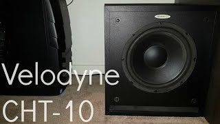 ANOTHER FREE SUBWOOFER  VELODYNE CHT10 [upl. by Akinert396]