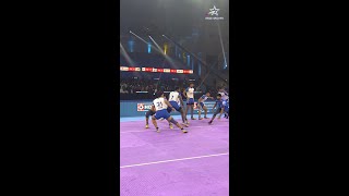 Vinay gets the SuperRaid with ease against TamilThalaivas  ProKabaddiOnStar [upl. by Karilla381]