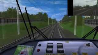 Trainz Скоростной трамвай г Кривой Рог V10 [upl. by Eido]