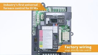 WhiteRodgers Universal Single Stage Furnace Control for ECMx [upl. by Coward]