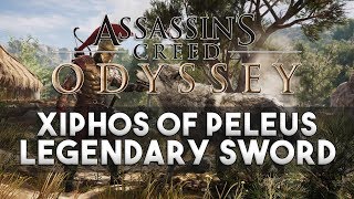 Assassins Creed Odyssey  Xiphos of Peleus Location Legendary Sword [upl. by Small923]