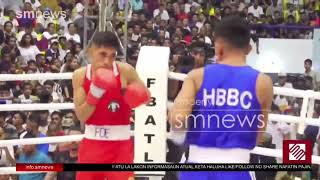 KO Boxing Timor Leste vs NTT Indonesia [upl. by Nwahsd]