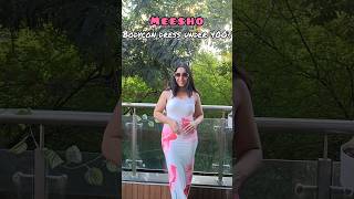 Bodycon dress under 400₹ meesho womensfashion bodycondresses maxidress Meesho [upl. by Irolam952]