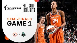 Connecticut Sun vs New York Liberty  FULL GAME HIGHLIGHTS  September 24 2023 [upl. by Attena951]