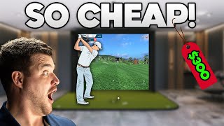 This CHEAP Home Golf Simulator is EVERY GOLFERS DREAM Under 300 [upl. by Borroff]