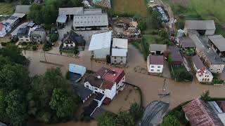 Racibórz Krzanowice pod wodą fot M Basista [upl. by Nomyaw]