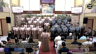 AN ASCRIPTION OF PRAISE  FOR SUCH A TIME AS THIS  MBBC Marikina Choir [upl. by Ardeahp455]