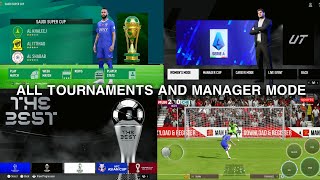 FIFA 16 MOBILE MOD EA SPORTS FC 24 ALL TOURNAMENTS MODE NEW KITS 202425 REAL FACES amp FULL TRANSFERS [upl. by Elia]