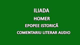 Iliada Homer Epopee istorică Manualul de Clasa a9a [upl. by Botsford]