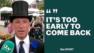 quotIts too early to comebackquot  Frankie Dettori on his future in Horse Racing [upl. by Lattimer]