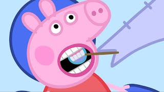 Peppa Goes To The Dentist  Kids TV And Stories [upl. by Giffer233]