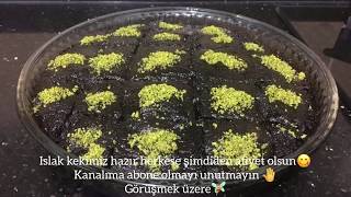 Sütsüz browni tadında ıslak kek tarifi 😋🥮  Evde 10 dk’da tatlı yapımı🧚‍♀️ [upl. by Rue]