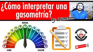 1 ¿CÓMO INTERPRETAR UNA GASOMETRÍA BY DR ZAMARRÓN [upl. by Dnalyr]