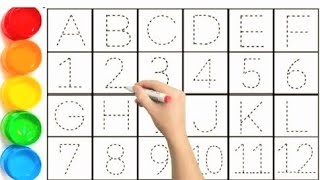 ABC a to z alphabet learn to count one two three 123 123 numbers 1 to 100 counting nursery kid [upl. by Jeanine]