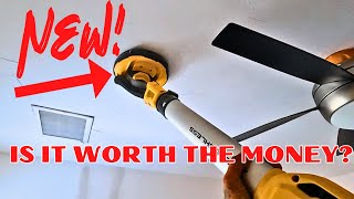 DeWalt Drywall Sander Review Mudwork Follow Me Around [upl. by Raychel]