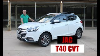 JAC T40 CVT  Teste com o Emilio Camanzi [upl. by Shaina143]