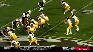 Marshawn Kneeland Western Michigan DL vs Central Michigan 2023 [upl. by Mikeb]