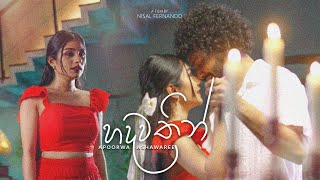 Hadawathin හදවතින්  Apoorwa Ashawaree Official Music Video [upl. by Grimes]