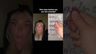 How many markers can you rate correctly creator makaylaalexx games fun guessinggame [upl. by Ylloh]