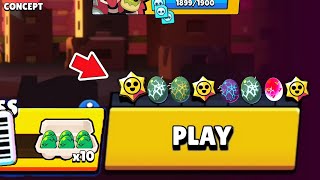 😱OMG MONSTER EGG REWARDS🥚👹 BRAWL STARS PLUS SEASON 🎁 Concept [upl. by Harts]