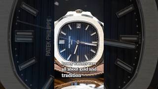 The Story Behind the Patek Nautilus PatekPhilippe NautilusWatch LuxuryTimepiece GeraldGenta [upl. by Dohsar]