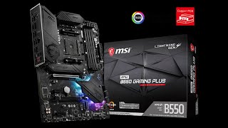 MSI MPG B550 GAMING PLUS 🎯 Motherboard Unboxing and Overview [upl. by Amak]