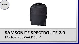 Review Samsonite Spectrolite 20 Laptop Rucksack [upl. by Eissolf]