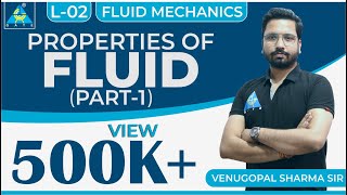 Fluid Mechanics  Module 1  Properties of Fluid  Part 1 Lecture 2 [upl. by Whatley278]