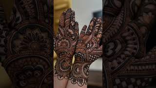 mehndi design henna art2024 Mehnadi design [upl. by Ivz]