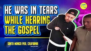 He Was In Tears While Hearing The Gospel [upl. by Yerag]